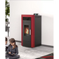 Poêle à granulés hydro Baracuda Commo Plus + Kit de raccordement sortie arrière - 21 Kw