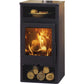 Poêle à bois avec chauffe plat Altea - 5,9 Kw