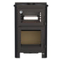 Poêle à bois avec four et plaque de cuisson Pramoda - 14 Kw