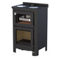 Poêle à bois avec four et plaque de cuisson Pramoda - 14 Kw