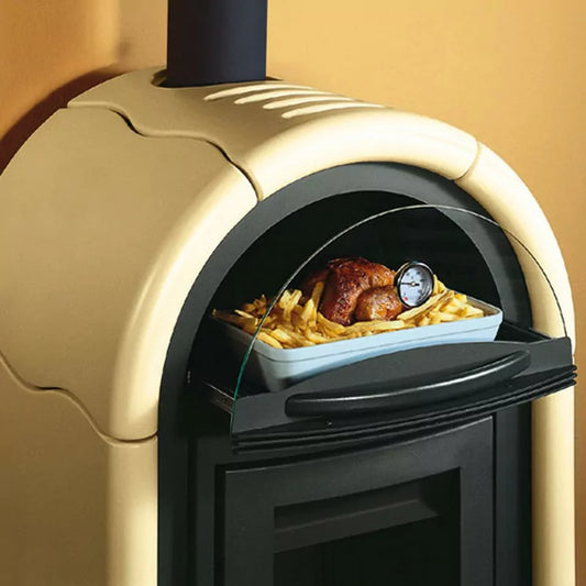 Poêle à bois avec four Stefany Forno BII - 13 Kw