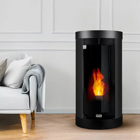Poêle à granulés étanche canalisable Anna - 12 Kw